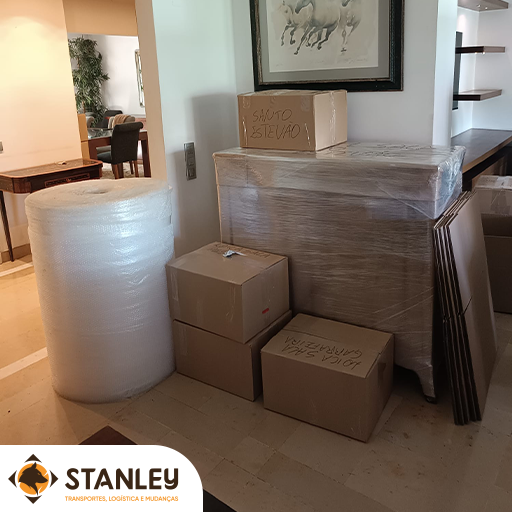 Locomoção de materiais de valor